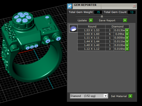 Camera Clock Pendant Modèles 3D en vedette