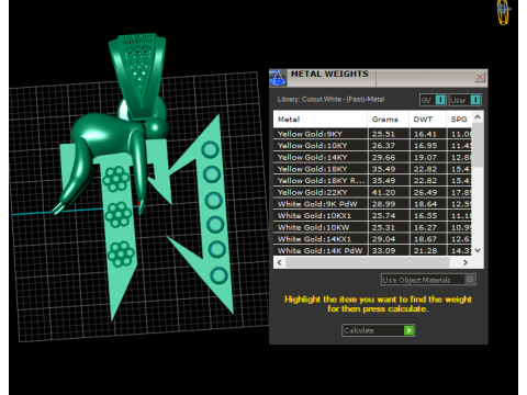 Bold designer pendant 3D Print Model