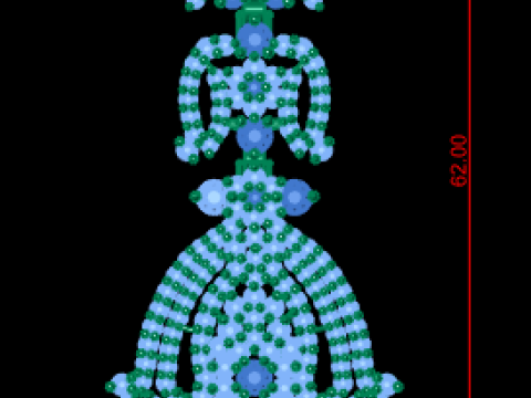Teardrop diamond pendant 3Dプリントモデル
