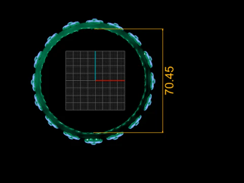 Gold bangles design 3D Print Model