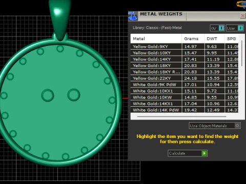 맞춤형 텍스트 펜던트 3D 프린트 모델
