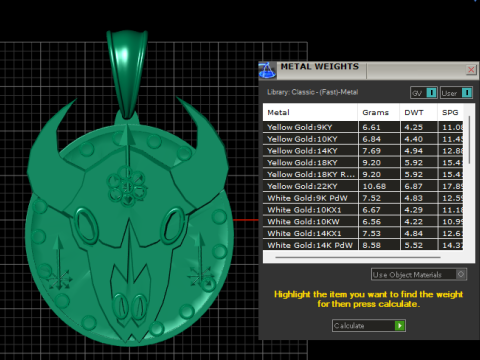 Tribal medallion jewelry Modelo de Impressão 3D