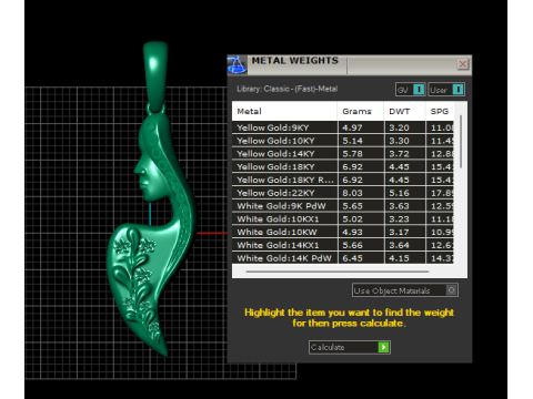 Elegant artistic pendant 3D प्रिंट मॉडल