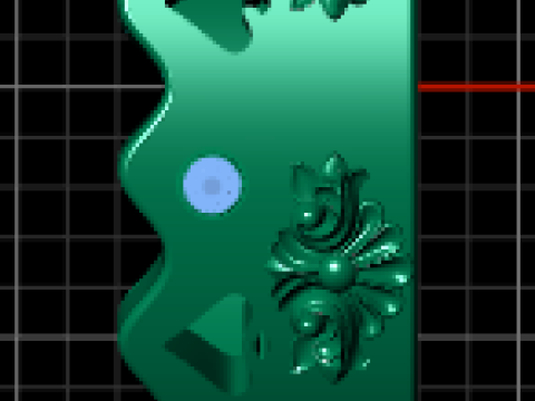 スリートーンの高級リング 3Dプリントモデル