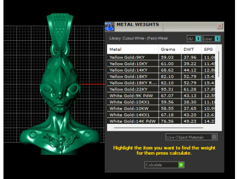 Alien queen pendant 3D Print Model
