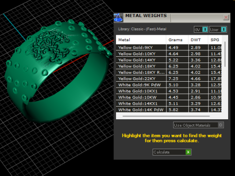 Lion head ring 3D-printmodel