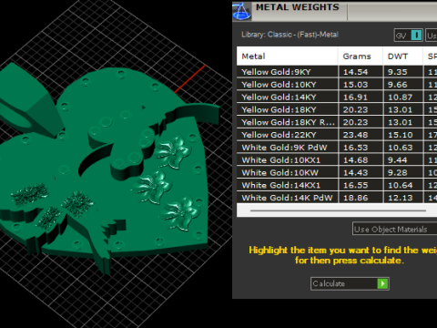 Romantic gift pendant 3D Baskı Modeli
