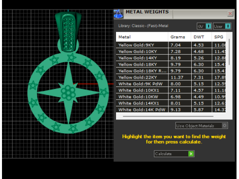 Luxury symbolic pendant Modello di stampa 3D