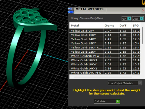 Everyday diamond ring 3D Print Model