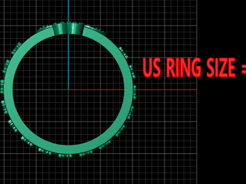 HEART DESIGN RING 3D Принт Модель