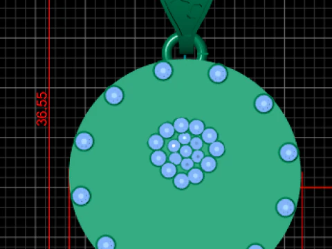 New Hip Hop Leopard Pendant 3D Print Model