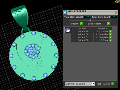 New Hip Hop Leopard Pendant 3D 打印模型