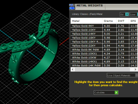 Dragonfly ring 3D Print Model