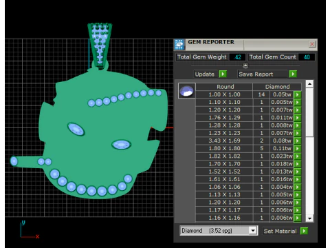Urban face pendant 3D Print Model