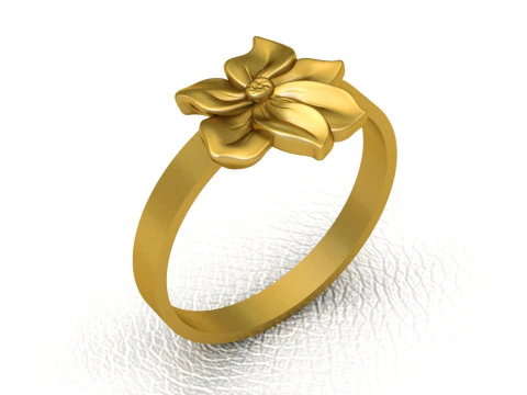 Botanical Jewelry Design 3D Print Model