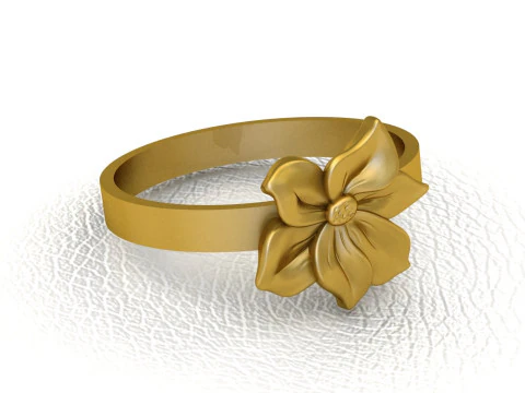 Botanical Jewelry Design 3D Print Model