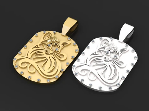 Jewelry for Cat Lovers 3D Print Model