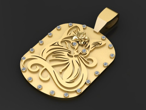 Jewelry for Cat Lovers 3D Принт Модель