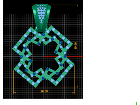 Designer Pendant STL 3D Print Model