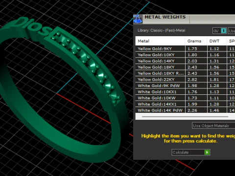 Elegant Stackable Ring 3D Print Model