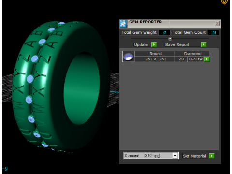 Modern Personalized Ring 3D Baskı Modeli