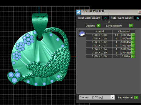 Elegant Animal Charm 3D Print Model