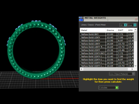 Gold Band Ring 3D Print Model