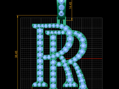 Jewelry Rendering Model 3D Print Model