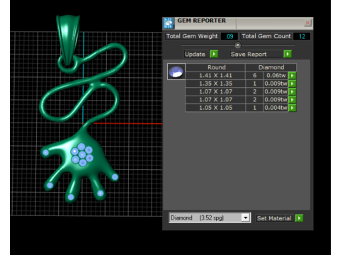 Elegant pendant 3D 프린트 모델