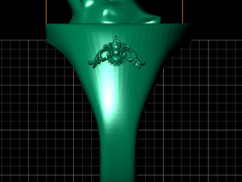 Золота каблучка з котом 3D Принт Модель