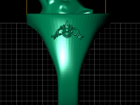 Gold cat ring 3D Print Model