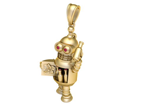 Robot pendant 3D Print Model