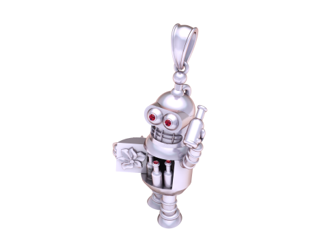 Robot pendant 3D Print Model