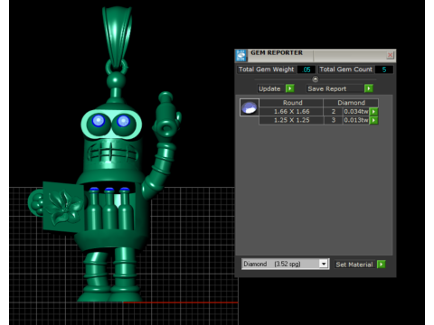 Robot pendant 3D Print Model