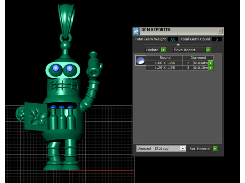 Robot pendant 3D Print Model