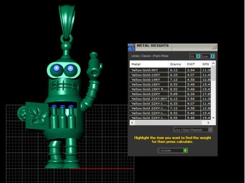 Robot pendant 3D Print Model