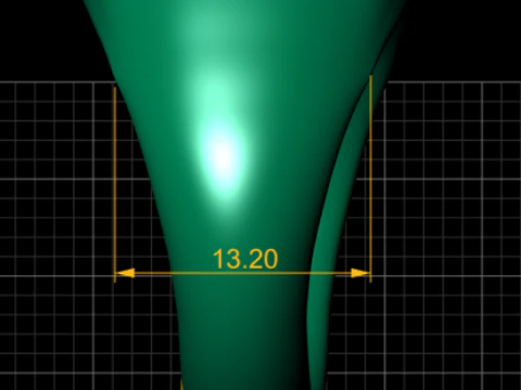 Gemstone statement ring 3D Print Model