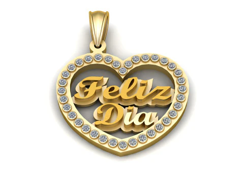 Heart Shaped Jewelry 3D Print Model