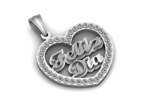 Heart Shaped Jewelry Modello di stampa 3D
