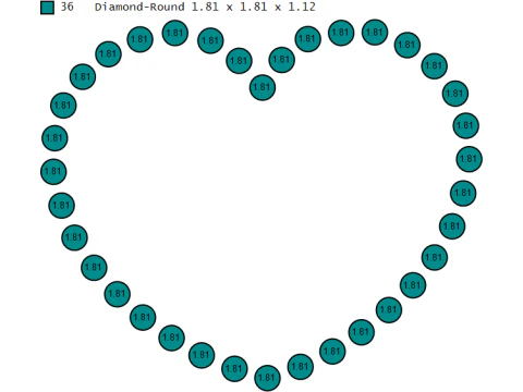 Heart Shaped Jewelry 3D Print Model