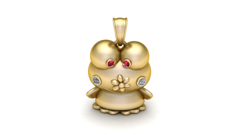 Adorable Pendant Design Modèles 3D en vedette .c4d .max .obj .3ds .fbx .stl .blend
