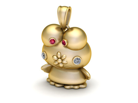 Adorable Pendant Design 3Dプリントモデル