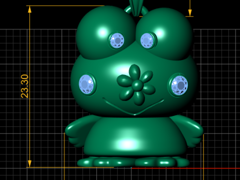 Adorable Pendant Design 3Dプリントモデル