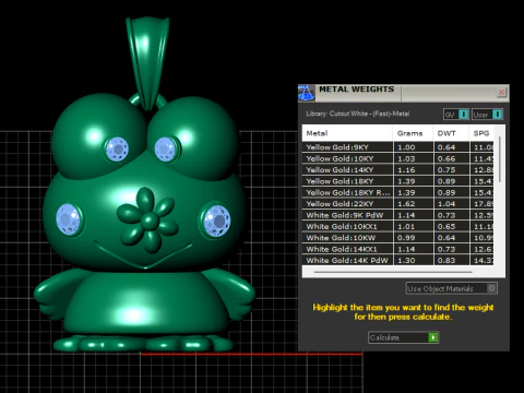 Adorable Pendant Design 3D Print Model