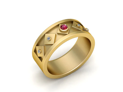 Modern Design Jewelry 3D Print Model