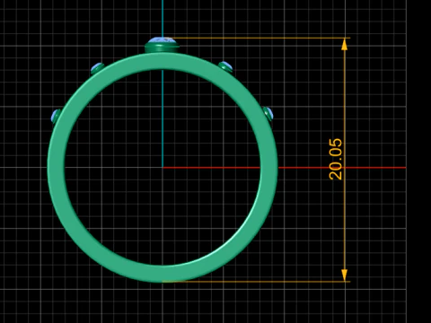 Modern Design Jewelry 3D Print Model