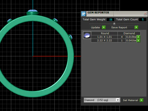 Modern Design Jewelry 3D Print Model