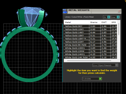 Double Band Ruby Ring 3D Baskı Modeli