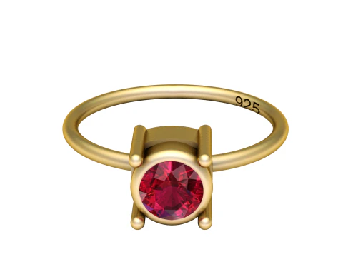 Anniversary Gift Ring 3D Print Model