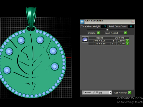 Bold Statement Necklace 3D Print Model